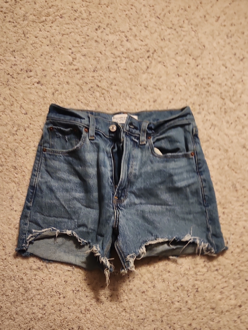 Abercrombie Women's High-Rise Mom Shorts, Size 23